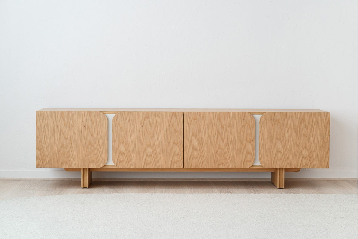 Mueble de TV Padrón - #pino_y_jacaranda#