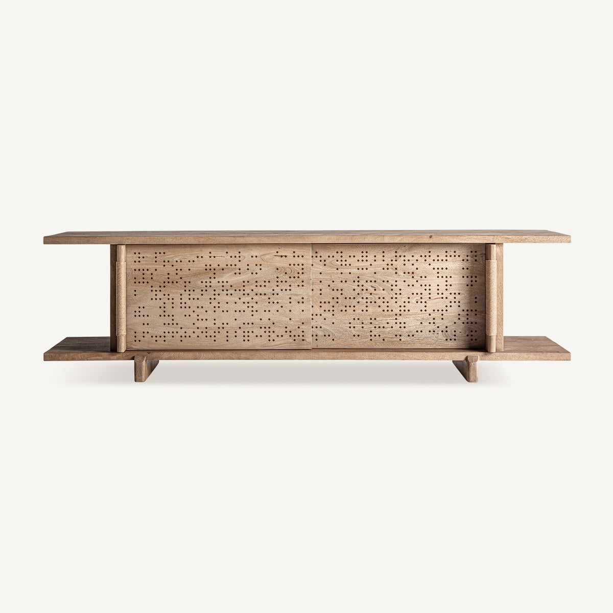 Mueble TV de mango natural Barreta