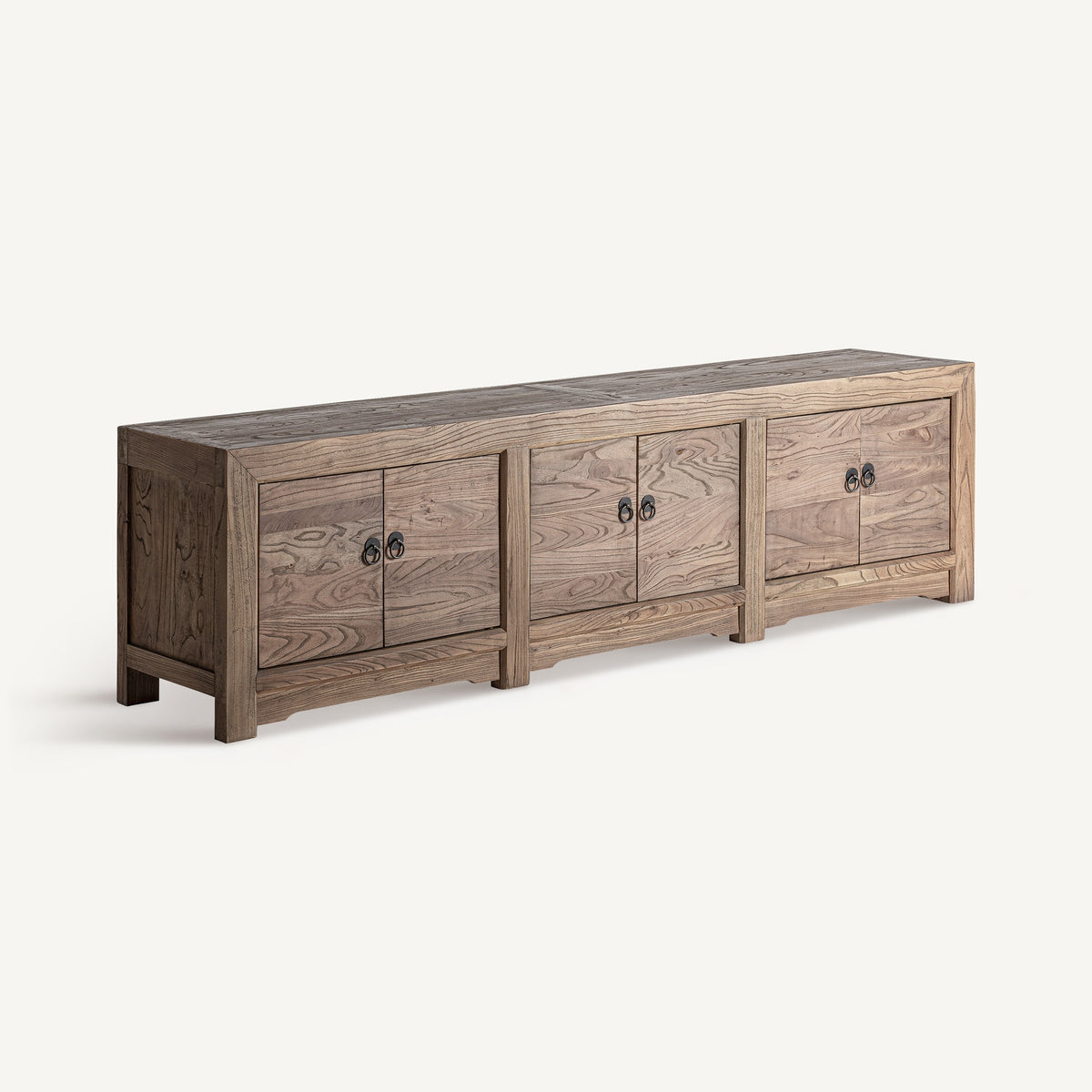 Mueble TV de pino reciclado Berlenga
