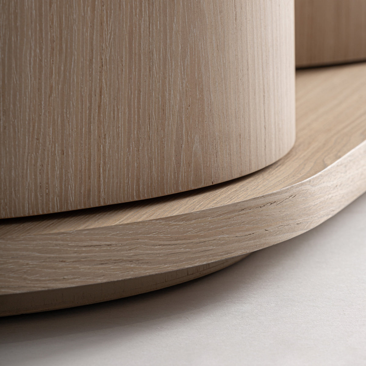 Mueble TV de roble beige Ancão
