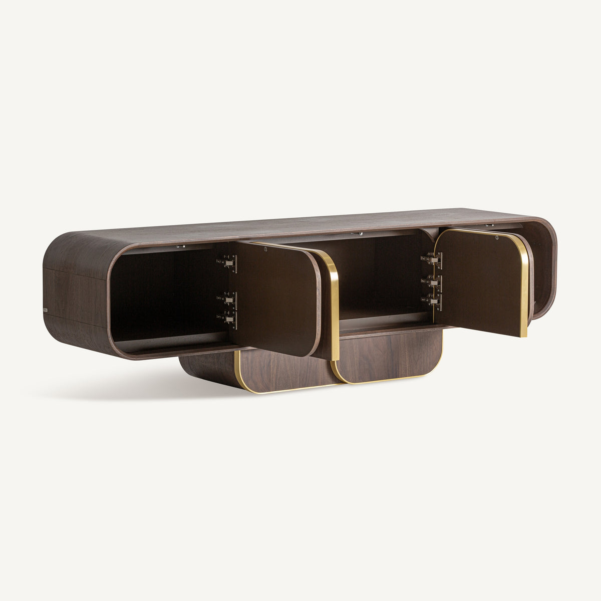 Mueble TV de roble nogal Poreč