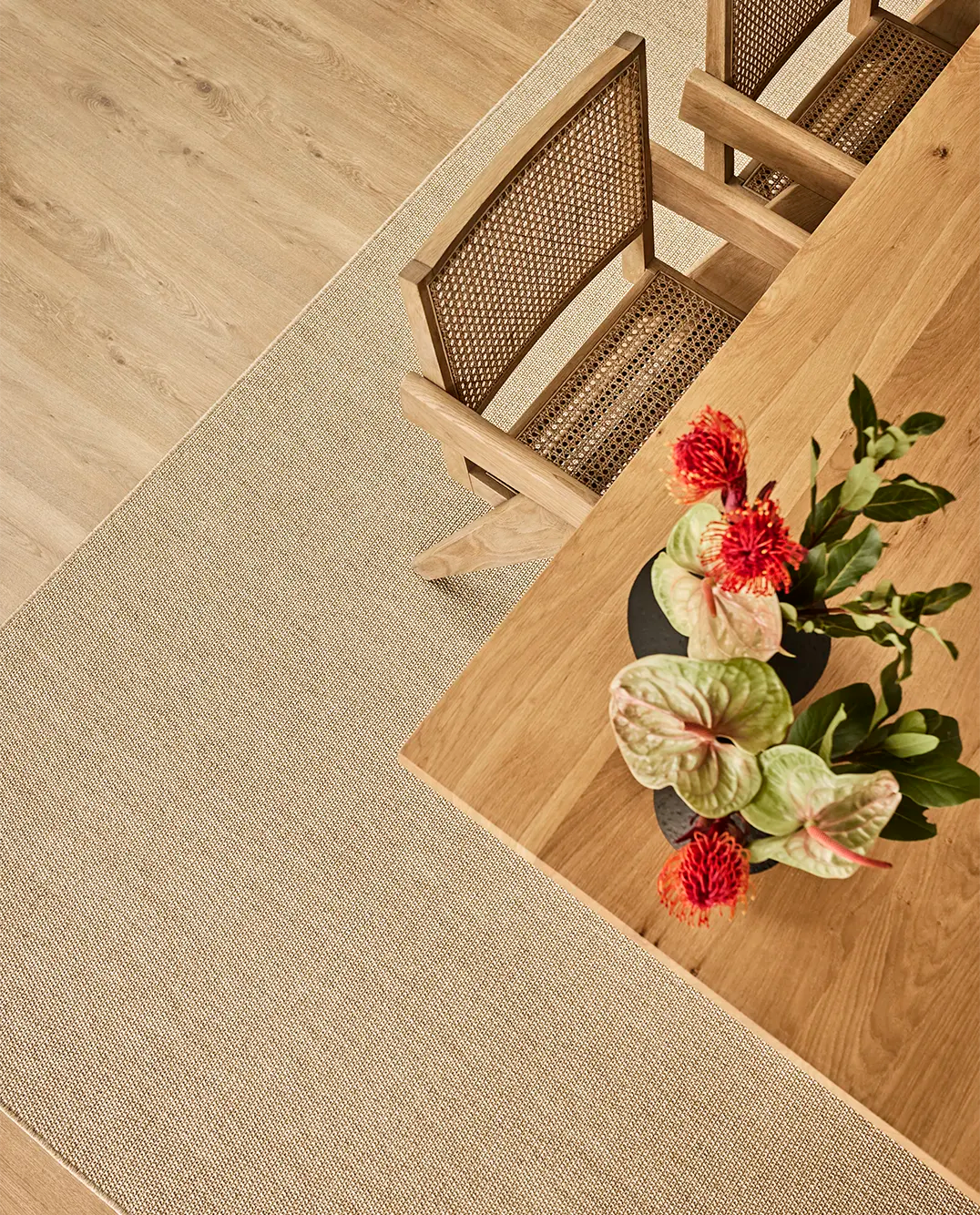 Alfombra Redonda de Interior y Exterior Palma Rock - #pino_y_jacaranda#