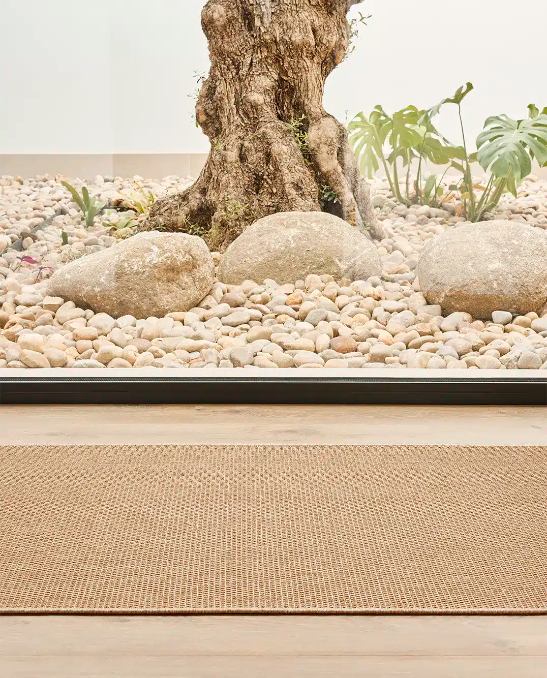 Alfombra Rectangular de Interior y Exterior Palma Rock - #pino_y_jacaranda#