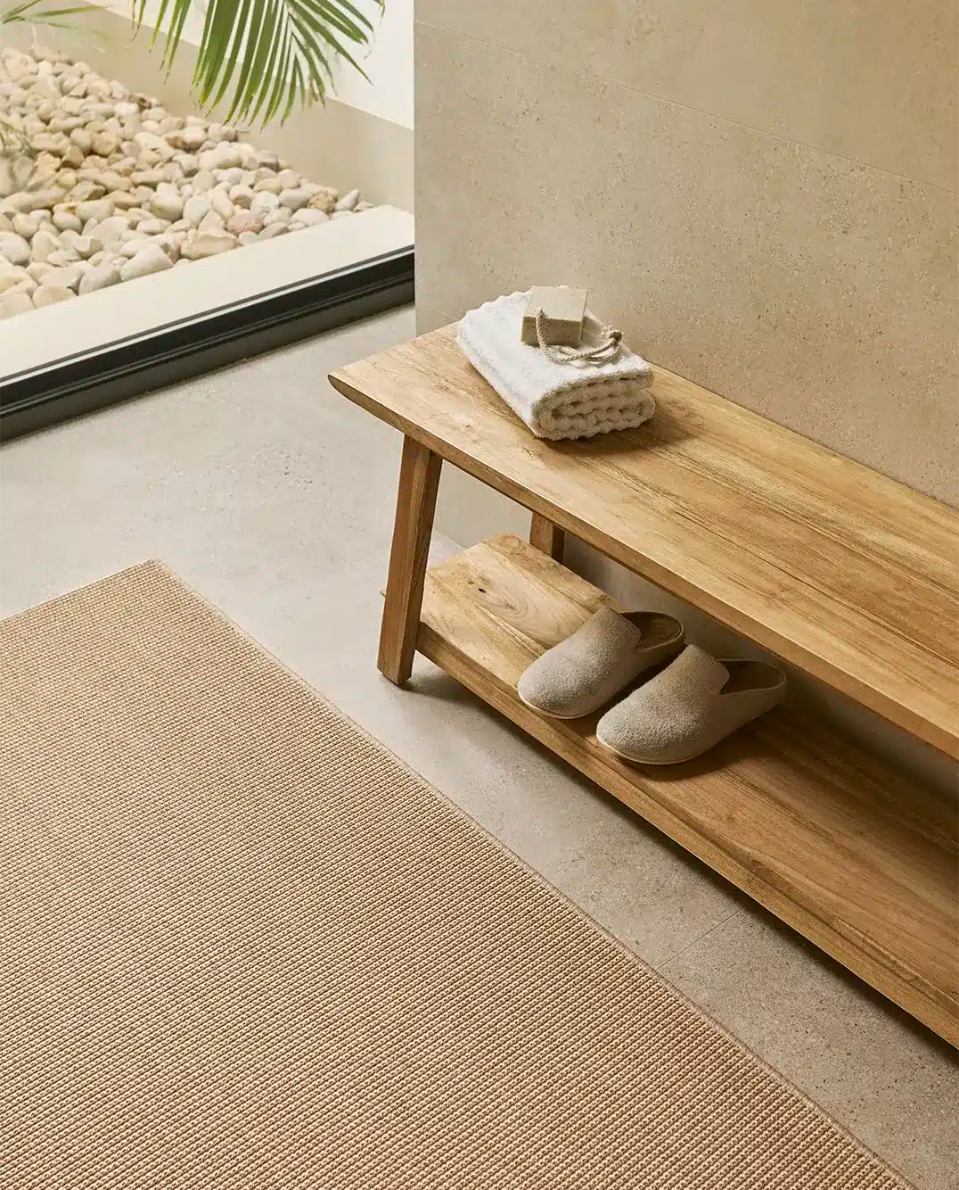 Alfombra Rectangular de Interior y Exterior Palma Rock - #pino_y_jacaranda#