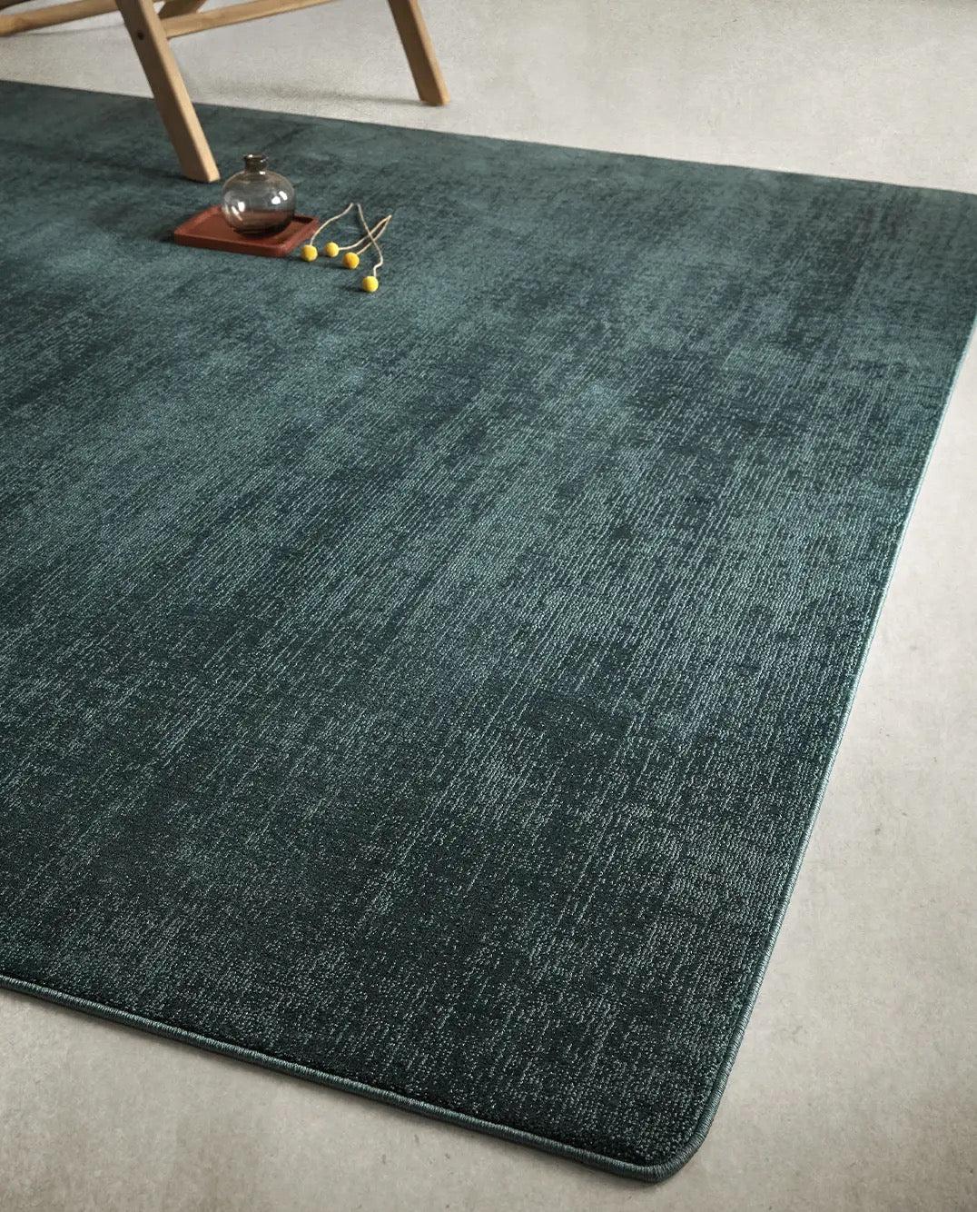 Alfombra Redonda de Interior y Exterior Luna - #pino_y_jacaranda#