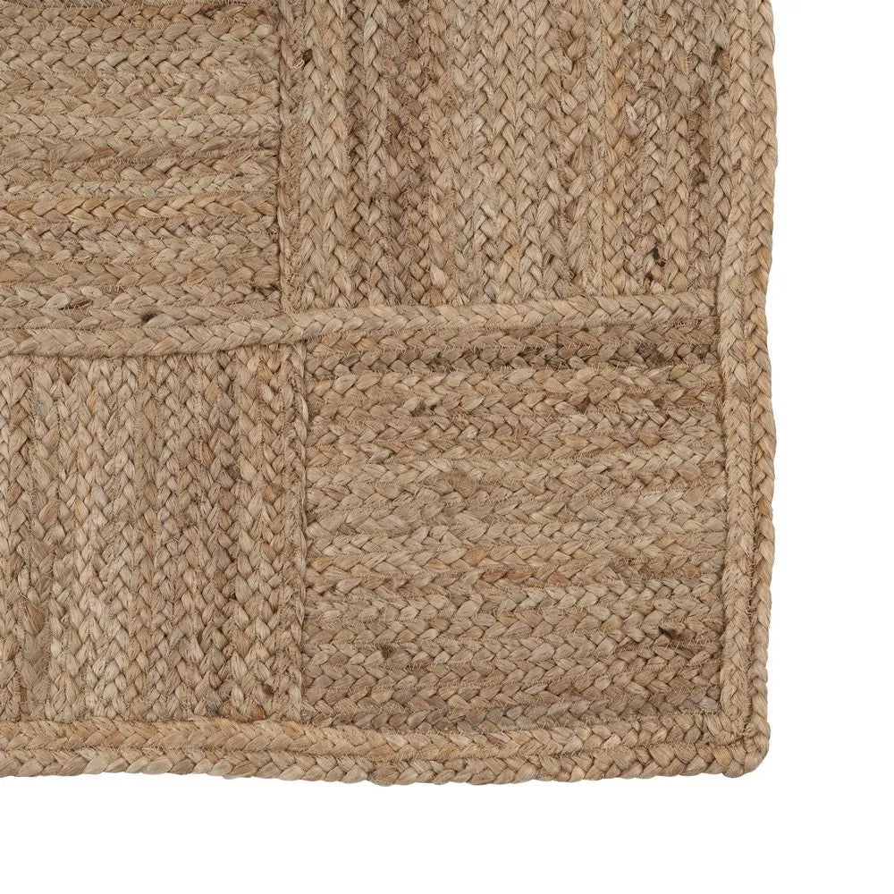 Alfombra Jute Patchwork - #pino_y_jacaranda#