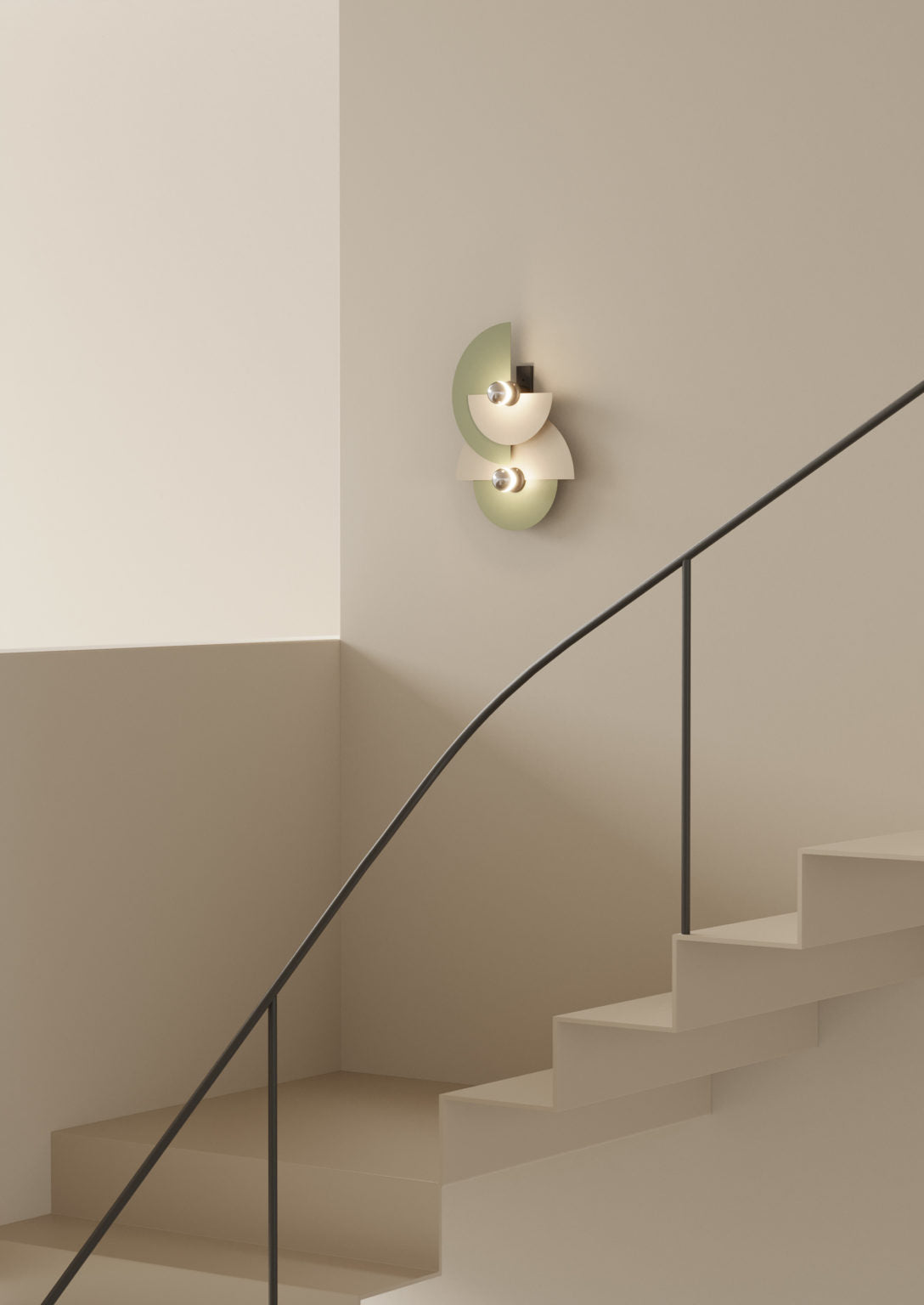 Aplique de Pared Abby A1259/2 - A1259 - #pino_y_jacaranda#