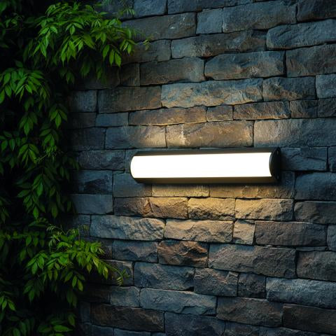 Aplique de Pared Exterior Aka - #pino_y_jacaranda#