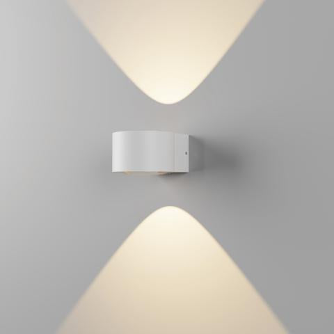 Aplique de pared de exterior Ania - #pino_y_jacaranda#
