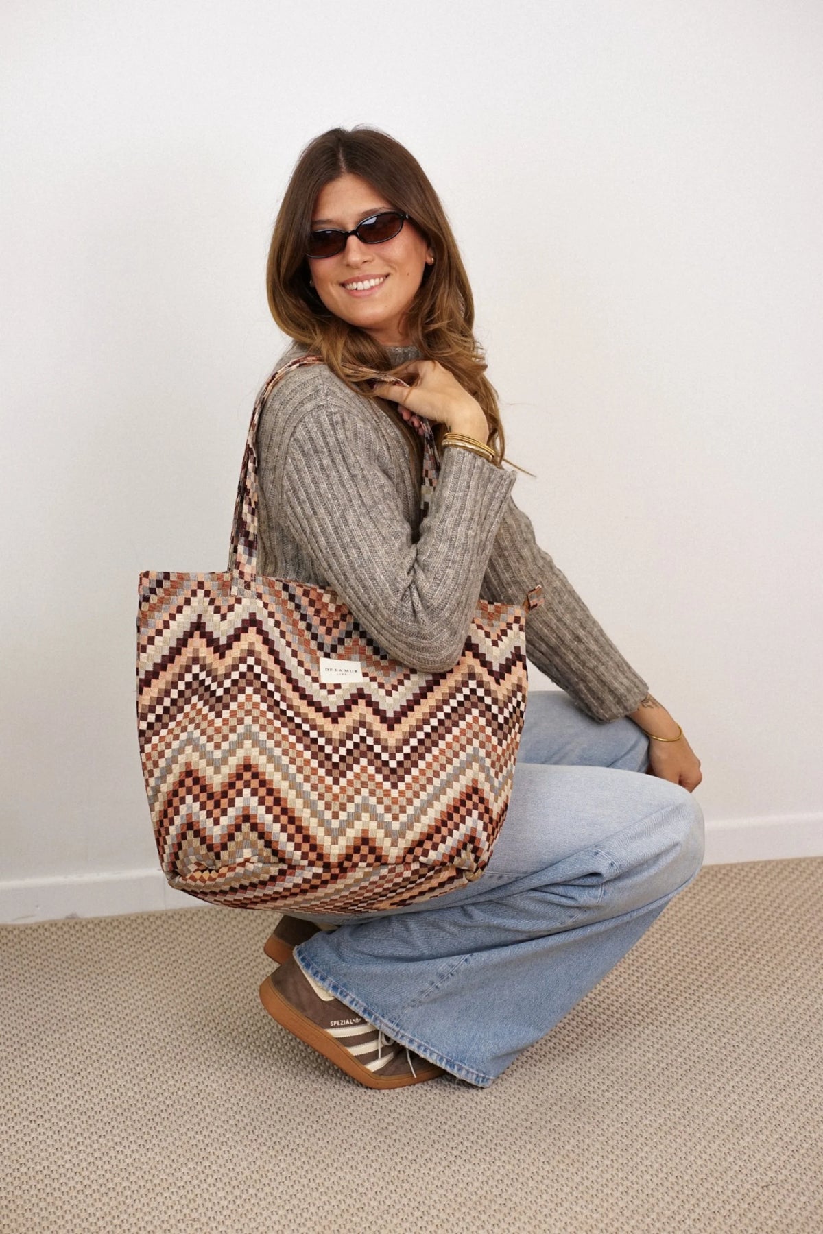 Bolso Grande Cremallera Pier - #pino_y_jacaranda#