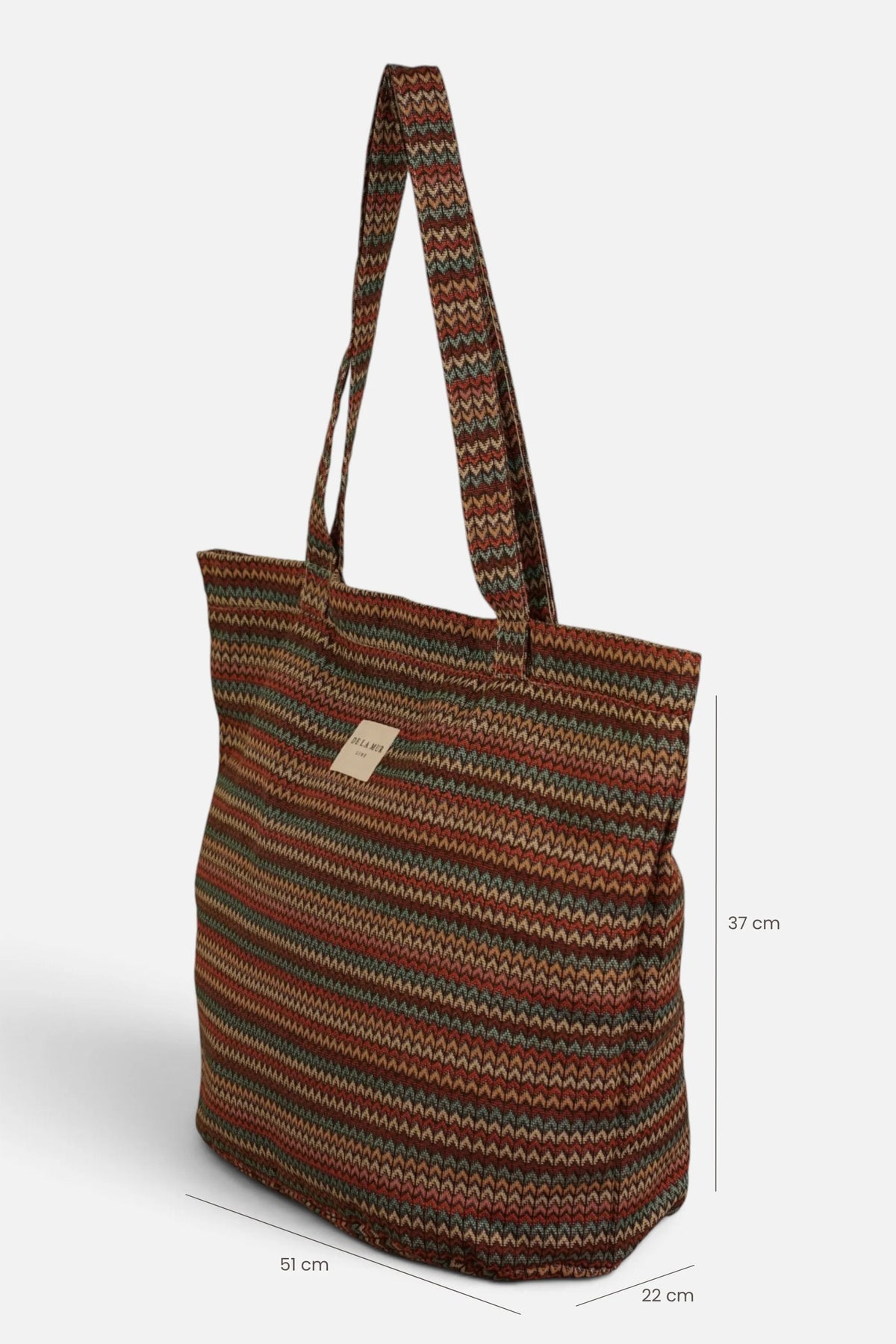 Bolso Grande Cremallera Fron - #pino_y_jacaranda#