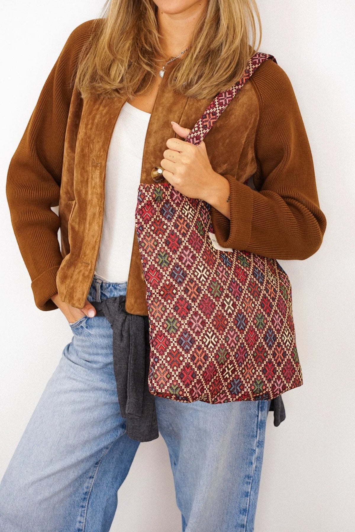 Bolso Pequeño con Cremallera Chic - #pino_y_jacaranda#
