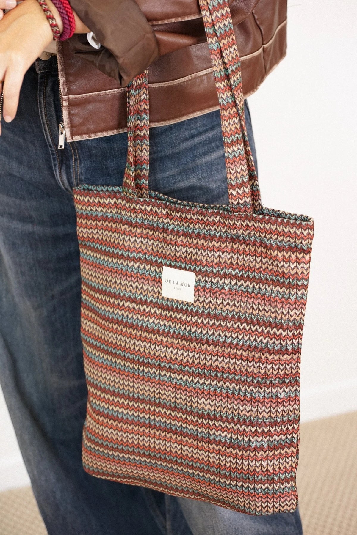 Bolso Pequeño con Cremallera Fron - #pino_y_jacaranda#