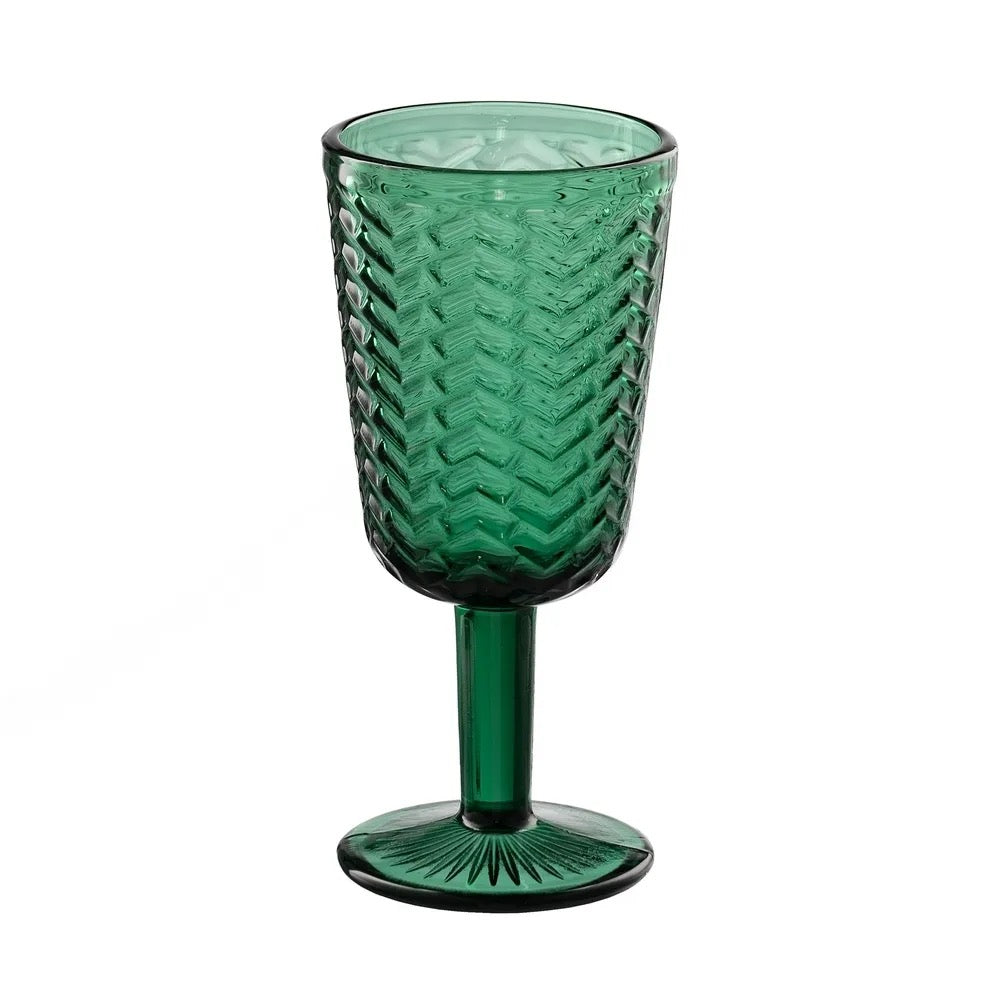 Set de 6 Copas Emerald Glass - #pino_y_jacaranda#