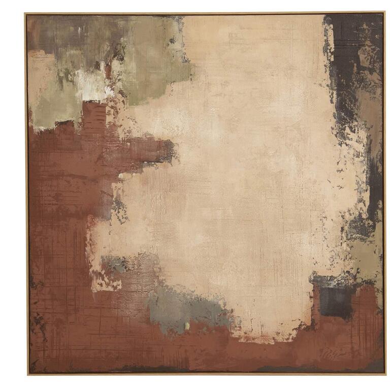 Cuadro Abstracto Horizontes - #pino_y_jacaranda#