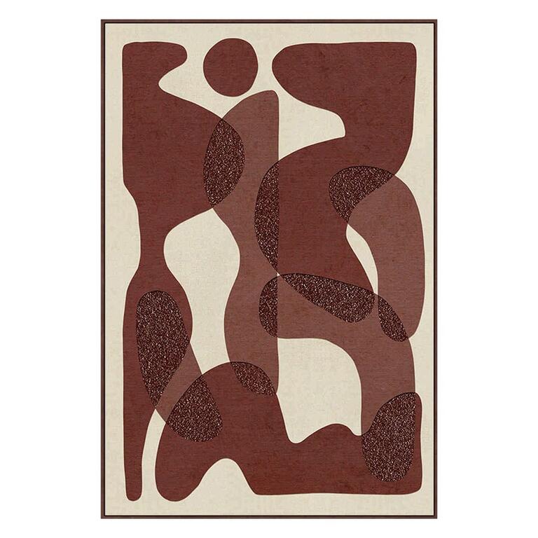 Cuadro Abstracto Carmin - #pino_y_jacaranda#