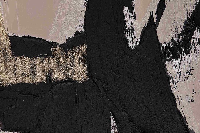 Cuadro Abstracto Contraste - #pino_y_jacaranda#