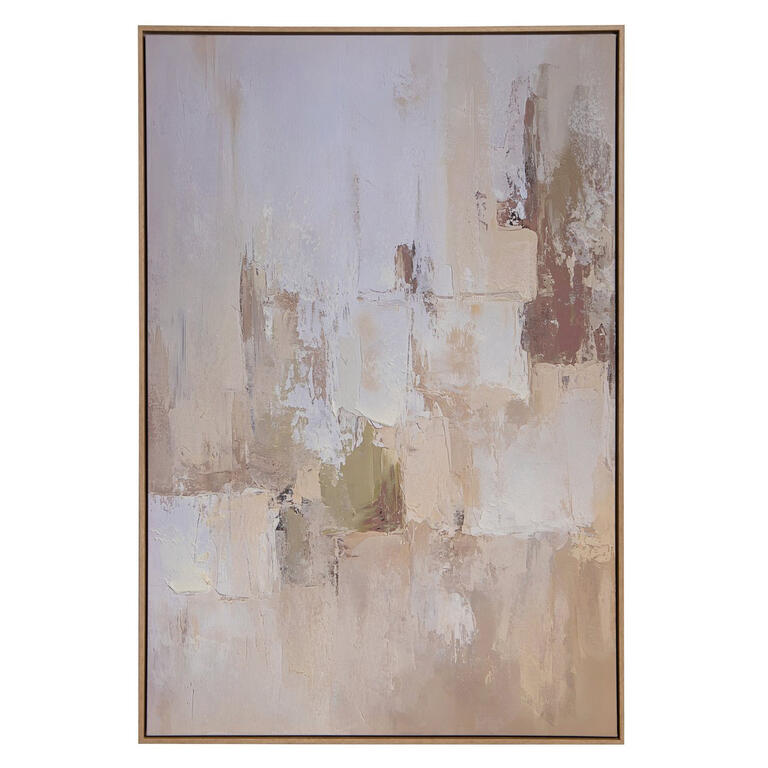 Cuadro Abstracto Esencia - #pino_y_jacaranda#