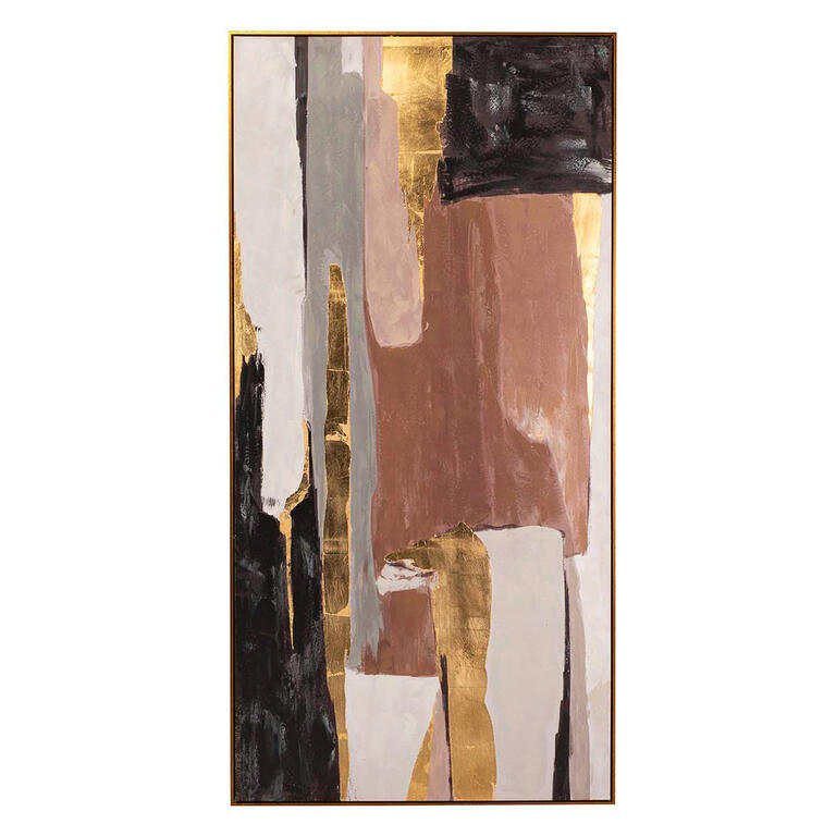 Cuadro Abstracto Foil - #pino_y_jacaranda#