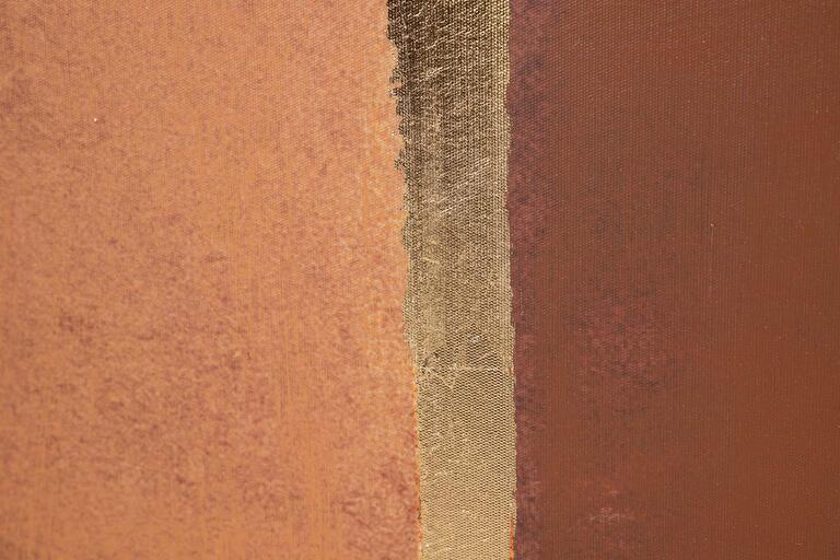 Cuadro Abstracto Fusión - #pino_y_jacaranda#