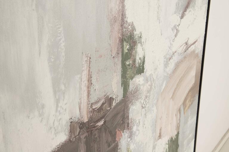 Cuadro Abstracto Sereno - #pino_y_jacaranda#
