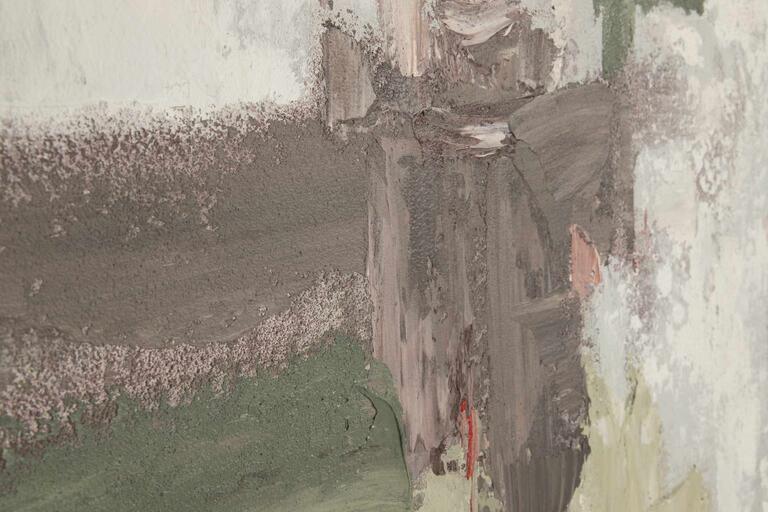 Cuadro Abstracto Sereno - #pino_y_jacaranda#