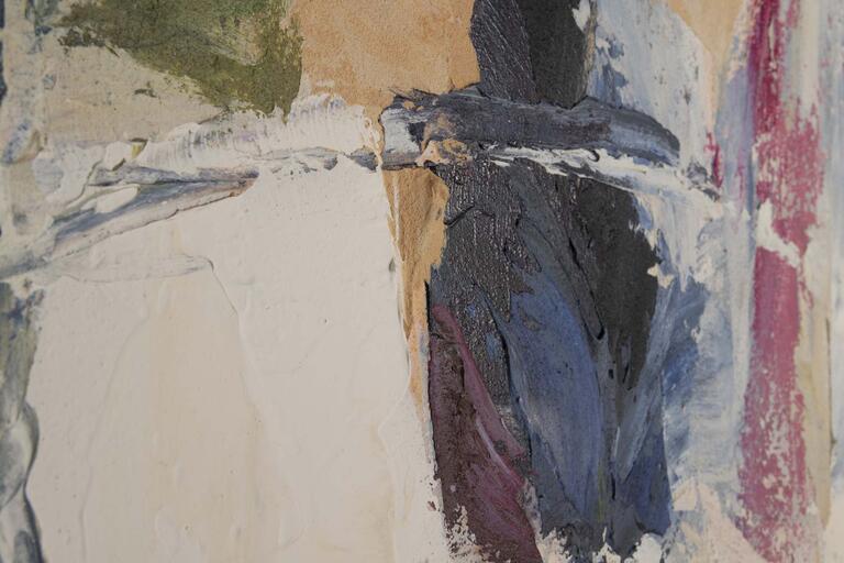 Cuadro Abstracto Suave - #pino_y_jacaranda#