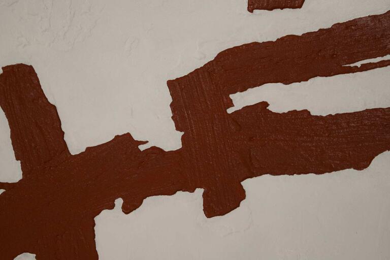 Cuadro Abstracto Trazo - #pino_y_jacaranda#