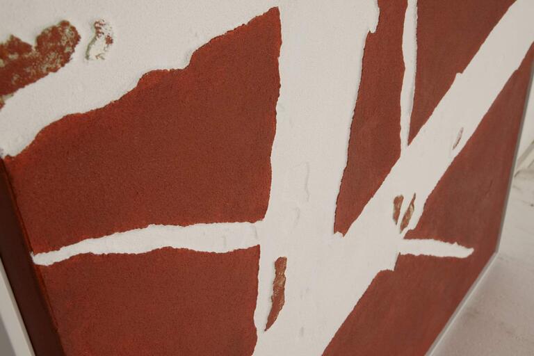 Cuadro Abstracto Trazo - #pino_y_jacaranda#