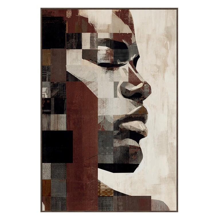 Cuadro Rostro Terracota - #pino_y_jacaranda#