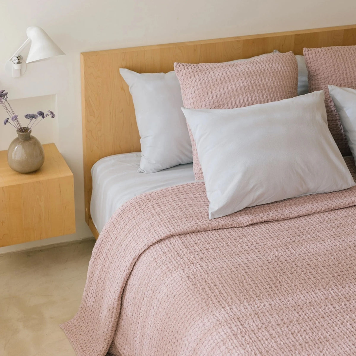 Cubrecama Gofre Colección Santa Luzia - #pino_y_jacaranda#