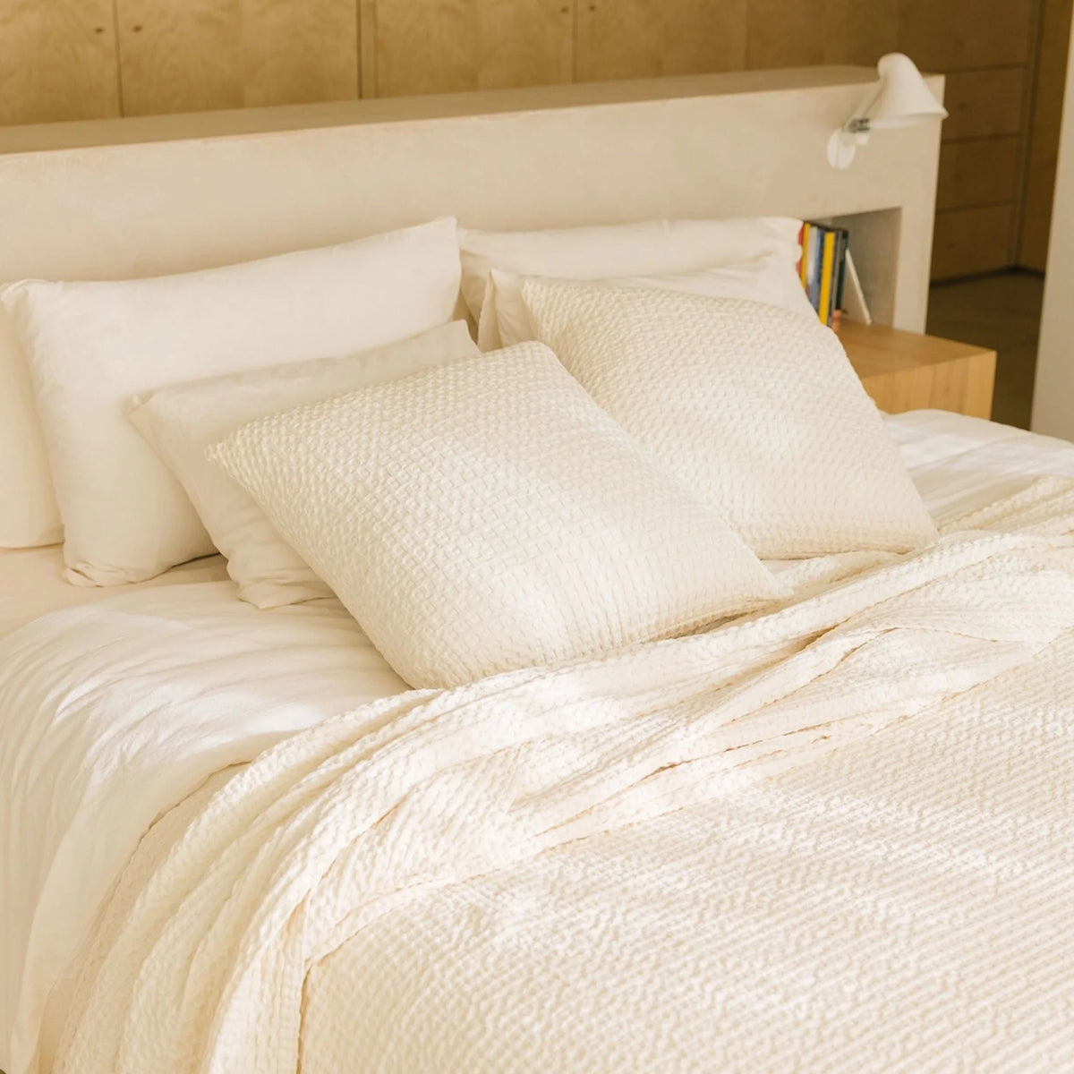 Cubrecama Gofre Colección Santa Luzia - #pino_y_jacaranda#