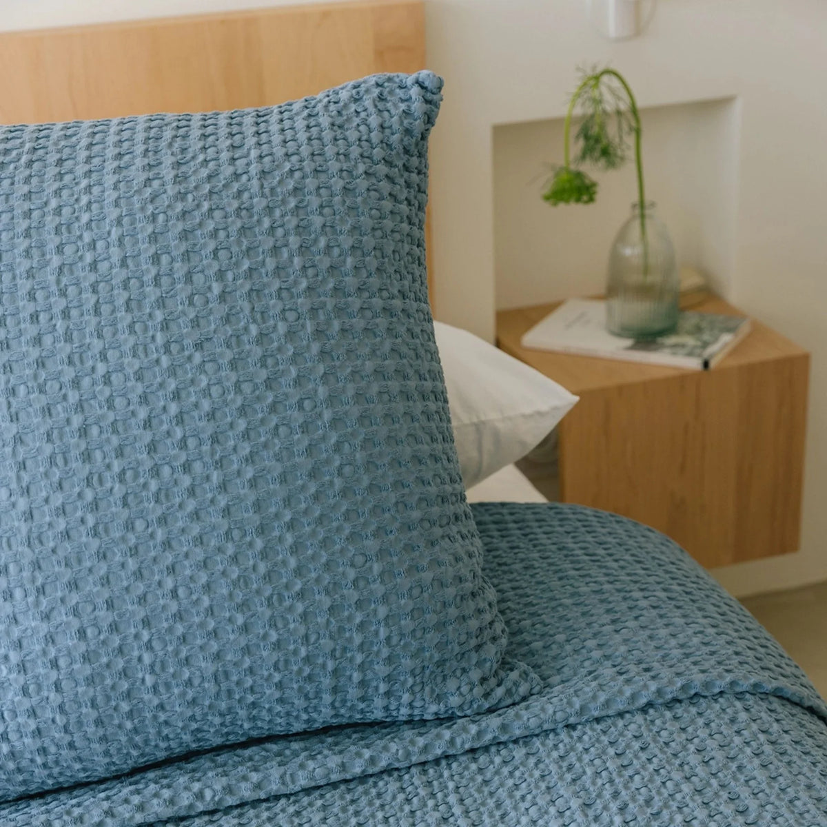 Cubrecama Gofre Colección Santa Luzia - #pino_y_jacaranda#
