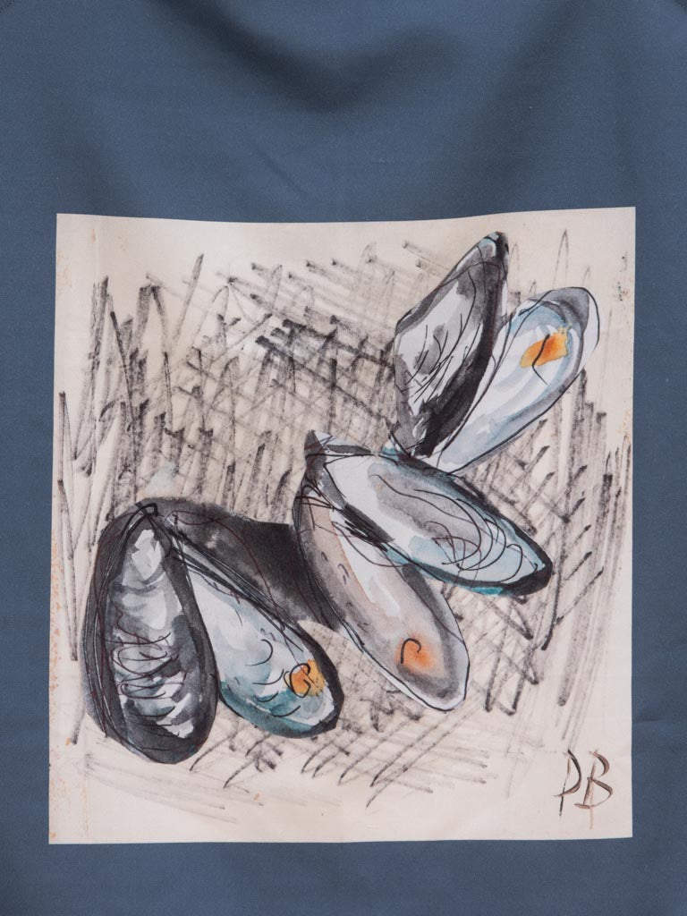 Delantal Mejillones - #pino_y_jacaranda#