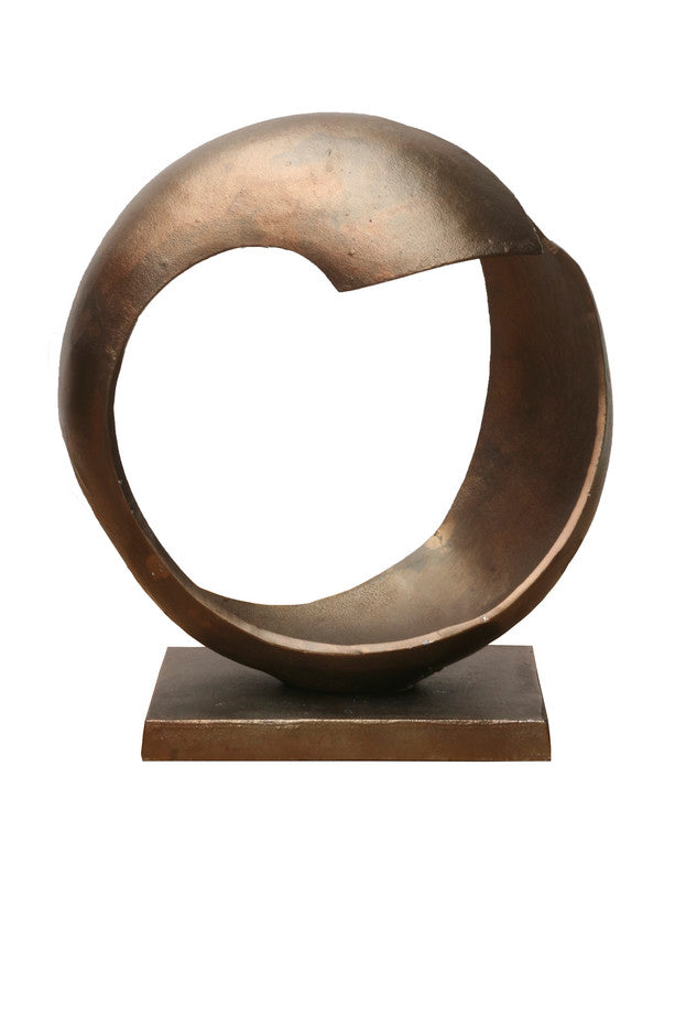 Escultura Círculo Bronce - #pino_y_jacaranda#