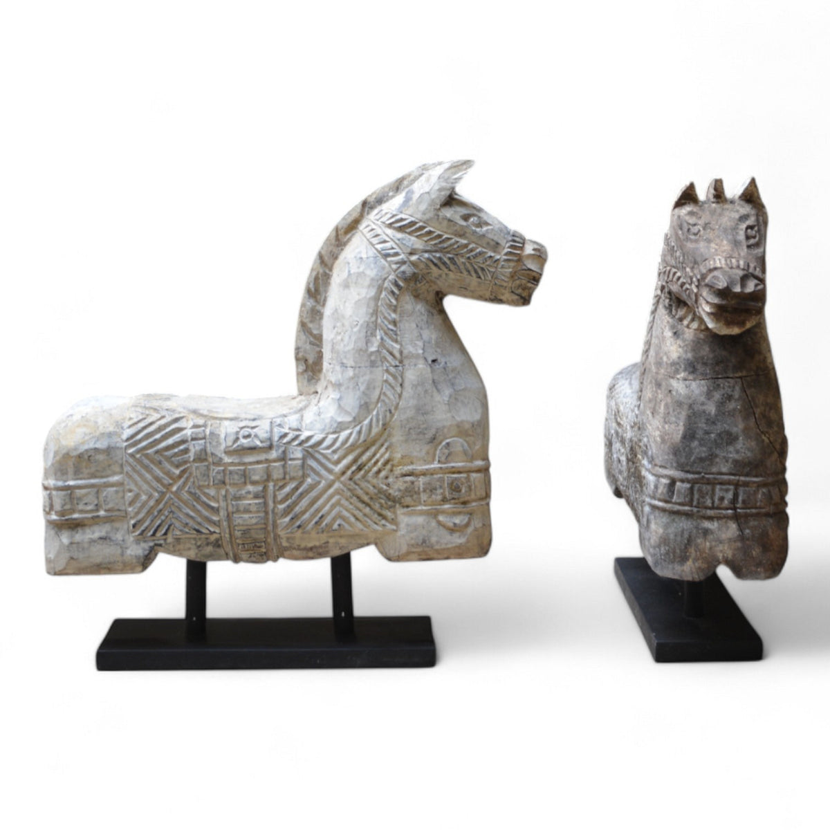 Escultura Caballo Troyano - #pino_y_jacaranda#