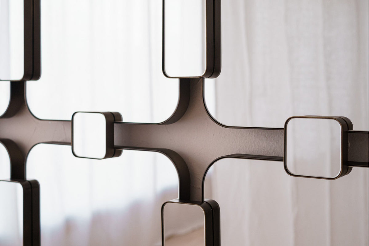 Espejo Decorativo Nexus - #pino_y_jacaranda#