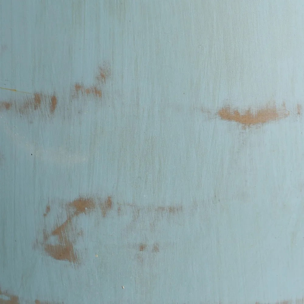 Jarrón Turquesa Terracota - #pino_y_jacaranda#