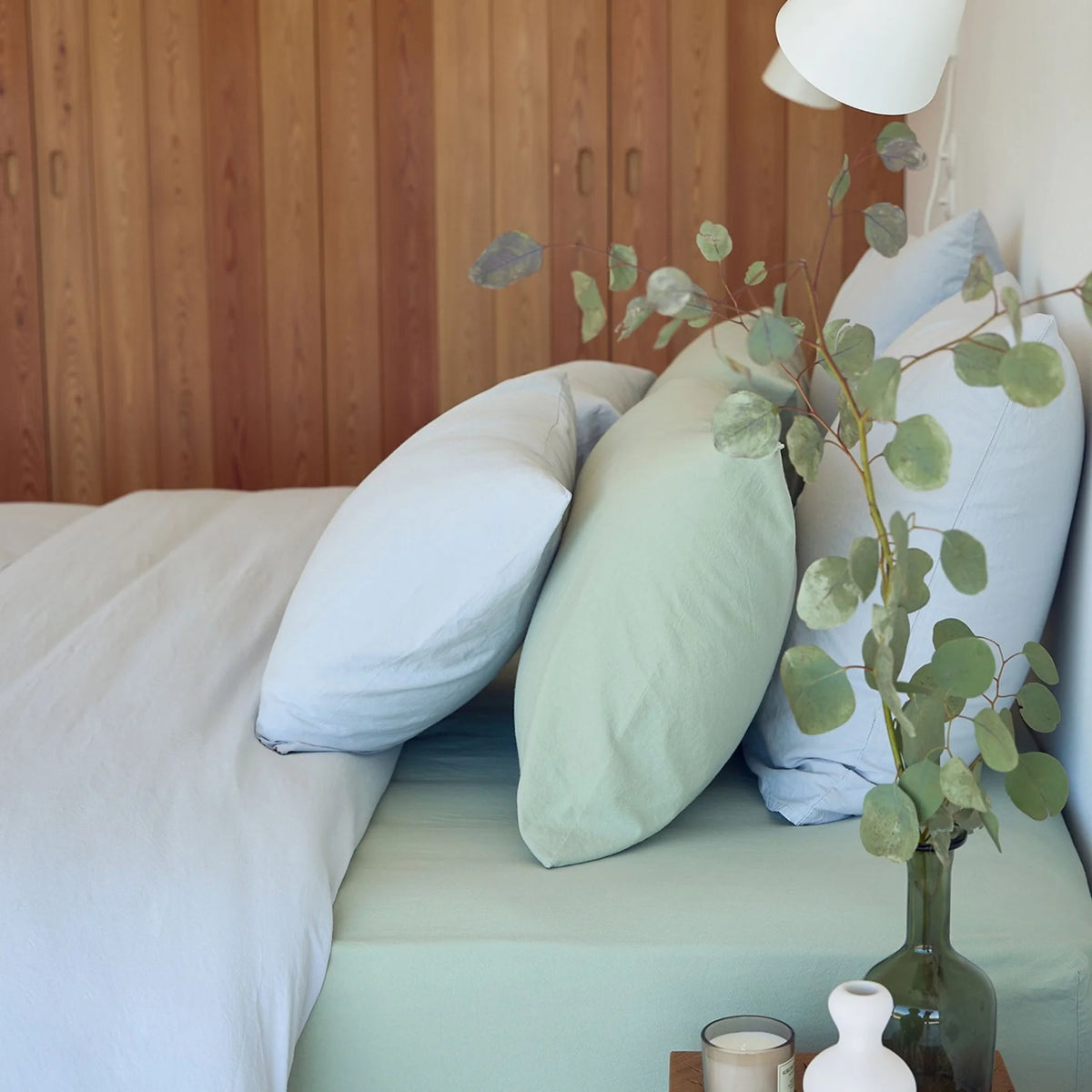 Juegos de Cama Tavira Verde Caqui - #pino_y_jacaranda#