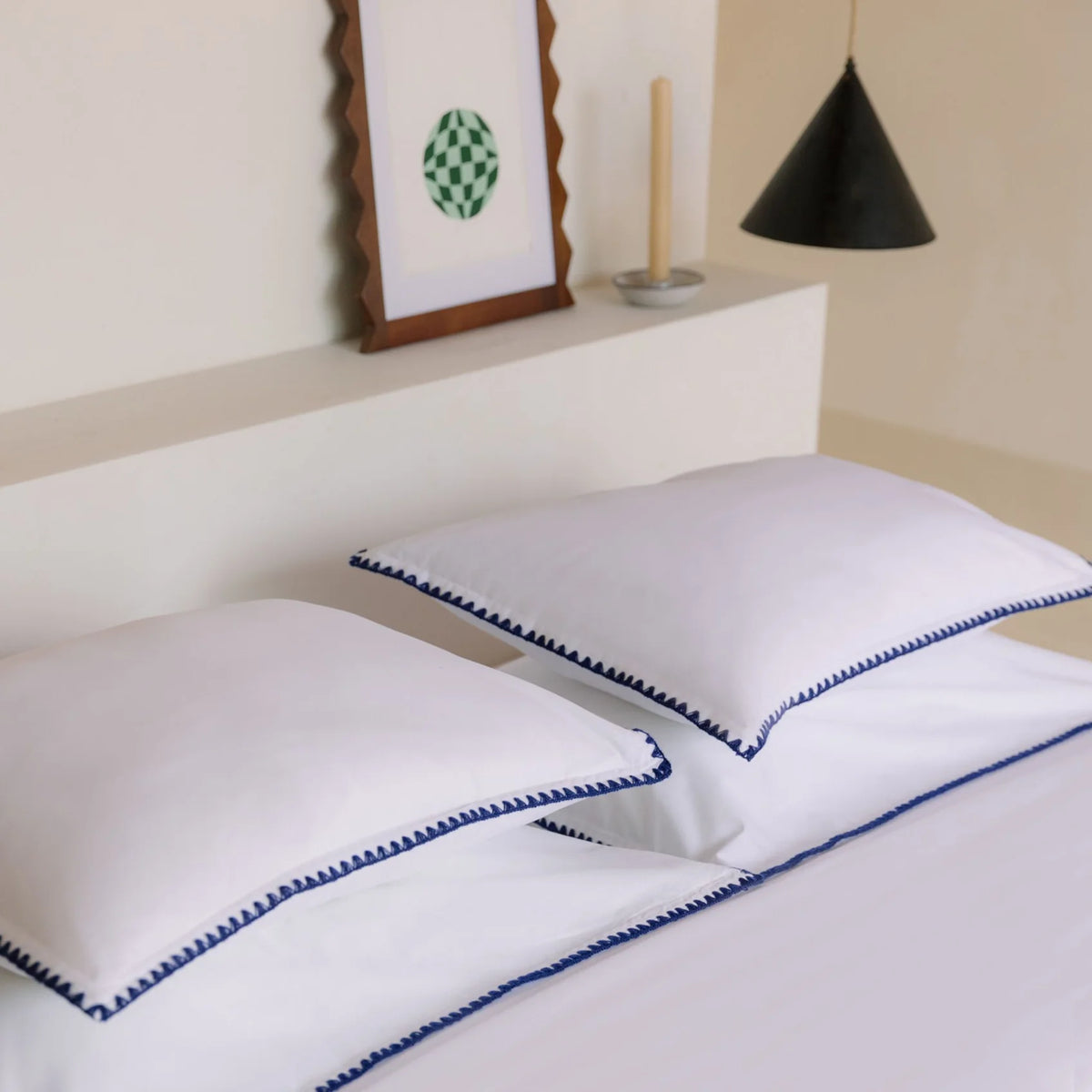 Fundas de Almohada Percal Cascais - #pino_y_jacaranda#