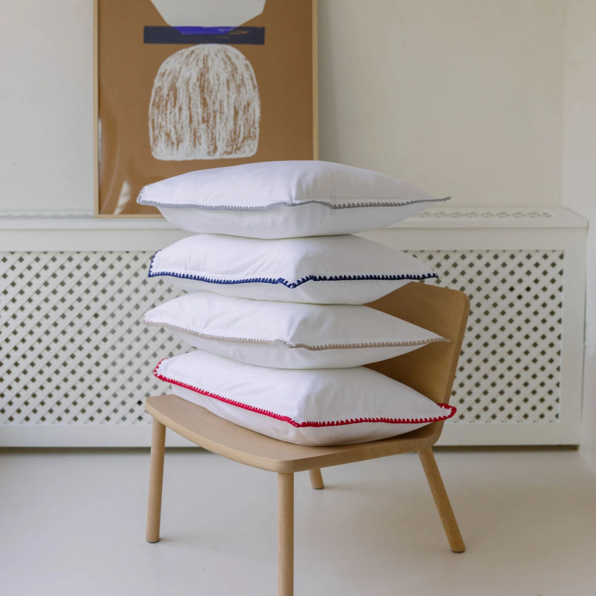 Fundas de Almohada Percal Cascais - #pino_y_jacaranda#