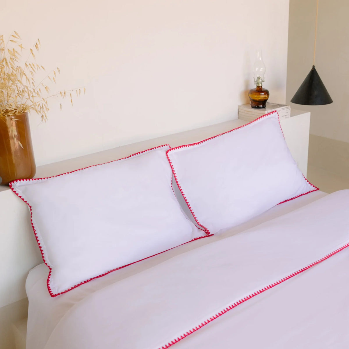 Fundas de Almohada Percal Cascais - #pino_y_jacaranda#