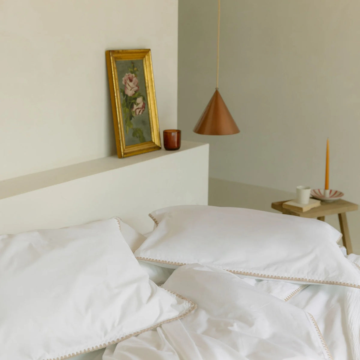 Fundas de Almohada Percal Cascais - #pino_y_jacaranda#