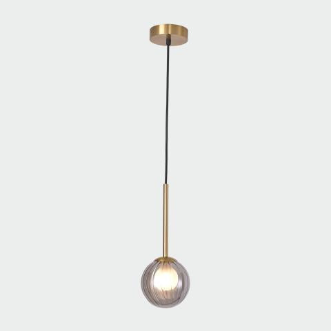 Lámpara colgante Doris individual - #pino_y_jacaranda#