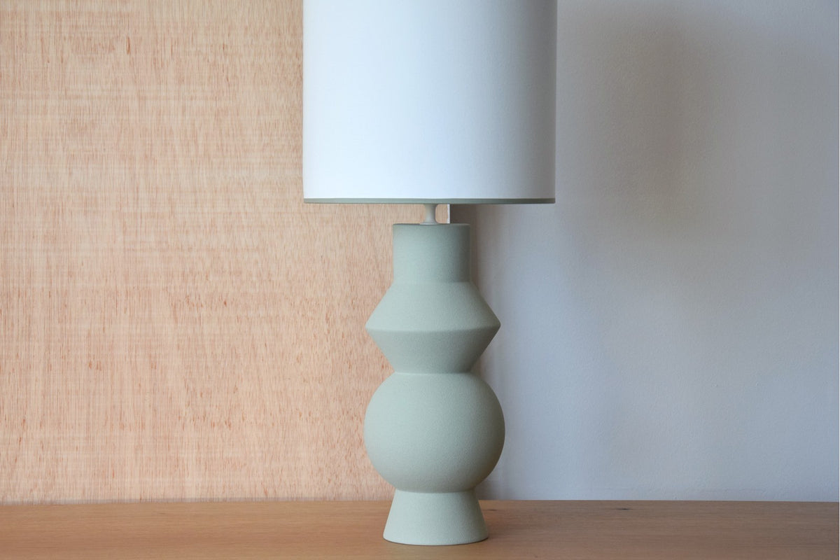 Lámpara de Sobremesa Lichen Green - #pino_y_jacaranda#