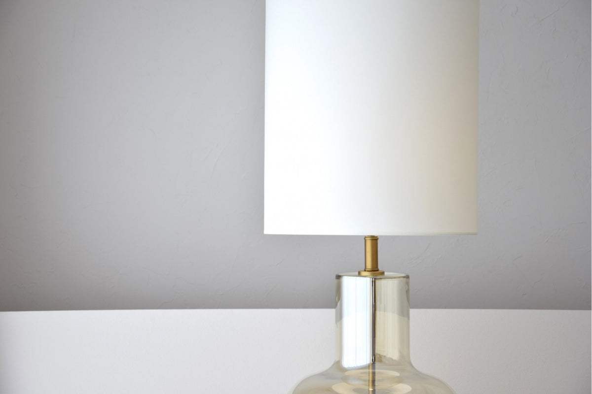 Lámpara de Sobremesa Ámbar Loft - #pino_y_jacaranda#