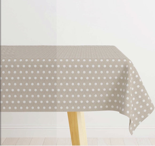 Mantel Antimanchas de Resina Vango Blanco - #pino_y_jacaranda#