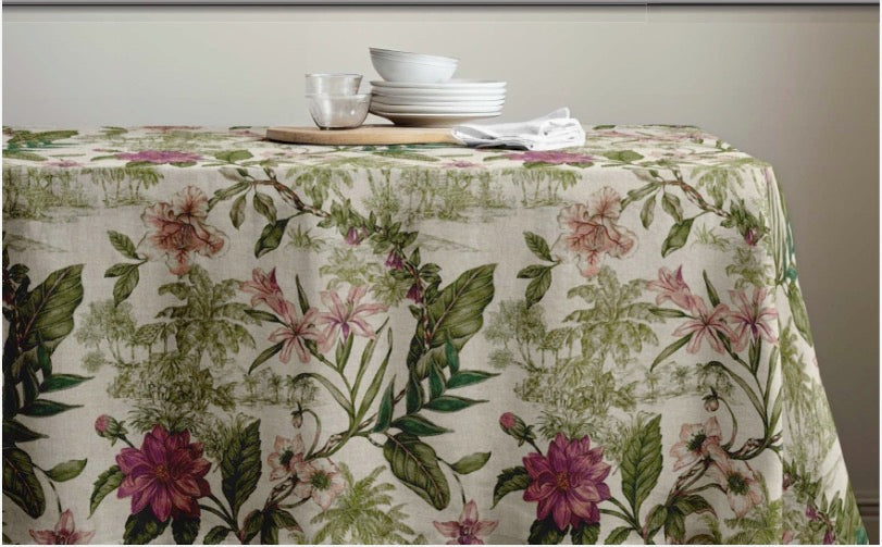 Mantel Antimanchas de Resina 561 - #pino_y_jacaranda#
