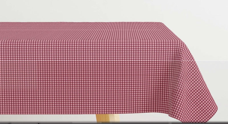 Mantel Antimanchas de Resina Patri Rojo - #pino_y_jacaranda#