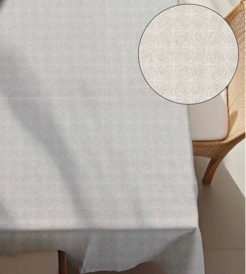 Mantel Antimanchas de Resina Rivera Blanco - #pino_y_jacaranda#